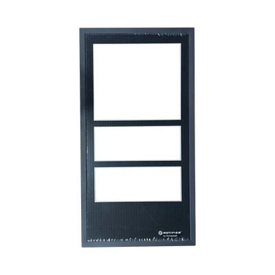 [ADDR-D4] Puerta para Gabinete de 4 Niveles / Compatible con Gabinetes Serie CAB-4 de NOTIFIER / Diseñada para Usarse con un Chasis CA-2N Montado en las Filas Superiores del Gabinete / Color Negro
