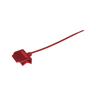 [RG-1120-C] Clip-cincho Plástico para sujetar cable de detección lineal de temperatura en charolas de cable, paquete con 100 piezas