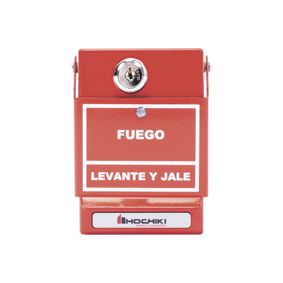 [DCP-AMS-KL-LP/S] Estación Manual Direccionable De Doble Acción, En Español, Con Llave (0600-01570)