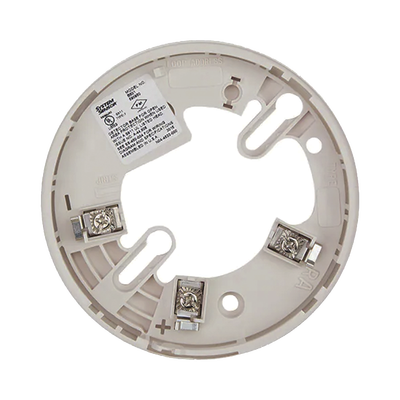 Base de 4 Pulgadas / Para detectores Notifier, Farenhyt, Silent Knight y Fire-Lite / Color Marfil