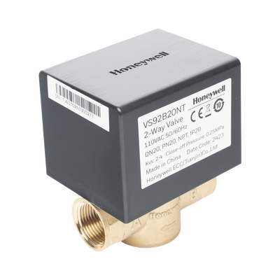 Válvula 1/2 de control eléctrica VS9 para fan coil: DN20: PN20: 2 vías: 110 V CA: conexión NPT