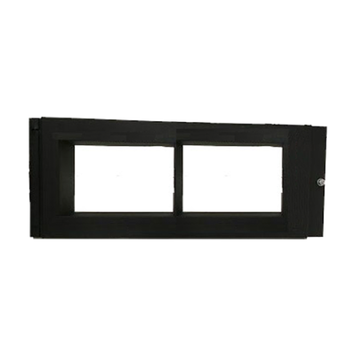 Placa de Revestimiento para Anunciador Gráfico NCD / se Instala en la Segunda, Tercera o Cuarta Fila de Gabinetes Serie CAB-4 de NOTIFIER / Color Negro