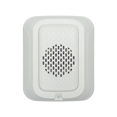 [HW-L-LF] Sirena de Baja Frecuencia / Montaje en Pared / 12 o 24 Vcd / Color Blanco