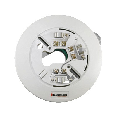 Base De 6 Color Hueso Con Aislador De Cortocircuito Para Sensores Análogos Direccionales Hochiki (0300-04990)