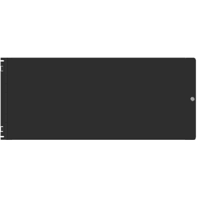 [DP-BLN] Tapa Ciega / 1 Nivel / para Panel N16X / Serie INSPIRE de NOTIFIER / Color Negro