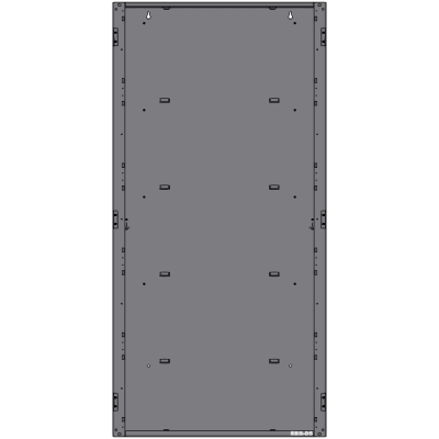 Gabinete de 4 Niveles / para Panel N16X / Serie INSPIRE de NOTIFIER / Color Negro