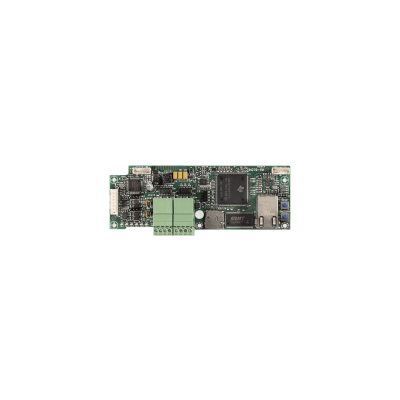 Módulo Gestión Comunicaciones Seriales | Funciones TCP-IP Avanzadas | 2x RS232 + 2x RS485 + Ethernet | Protocolos ESPA444-PASO-WEB-WAY-ONE-SMART-485-IN | Email + Web + Video IP ONVIF + BACnet