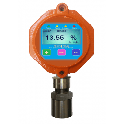 Detector en contenedor antideflagrante