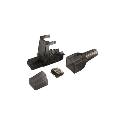 Plug RJ45 para Cable UTP Categoría 6A - Sin Herramienta, para Terminación en Campo