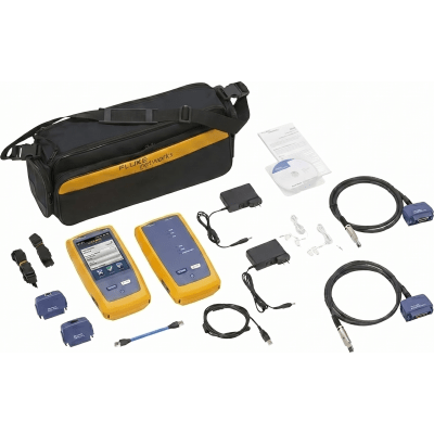 [DSX-602-PROINT] Certificador DSX-602 para Cable de Cobre Cat5e, Cat6 y Cat6A, Frecuencia de 500 MHz, Con WiFi Integrado y Pantalla LCD de 5.7 Pulgadas (14.48 cm), Versión Internacional