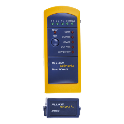 [MT-8200-49A] Probador de Mapa de Cableado MicroMapper, para Verificar Rápida y Fácilmente la Integridad del Cableado de Par Trenzado de Ethernet