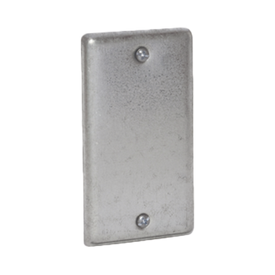 Tapa Ciega de 4 X 2 / Acero Galvanizado.