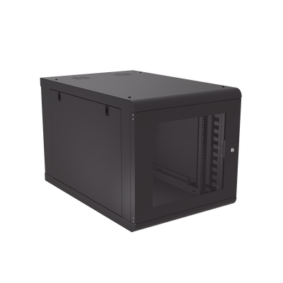 [SR-1912-GN2DG] Gabinete de Pared 12U de 1027 mm de Profundidad: Máxima Profundidad y Protección en Acero Reforzado, Ideal para UPS y Servidores de 19