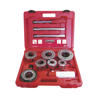Juego de Tarraja de dados para tubo 1/2 - 2 NPT 9 piezas