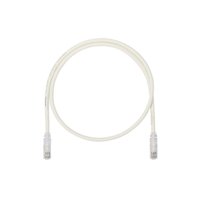 Cable de Parcheo UTP, Cat6A, 24 AWG, CM, Color Blanco, 3.05 Metros (10 Pies)