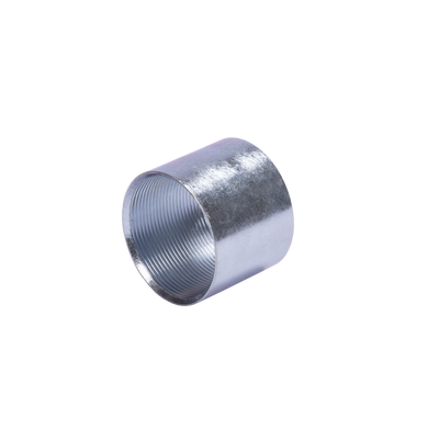 Cople 2 (52mm) pared gruesa con rosca galvanizado etiqueta amarilla