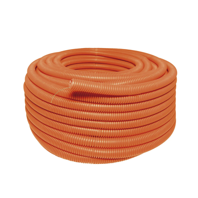 [SYS136853] Manguera Poliducto Corrugado 3/4 x 50 m, Con Guía, Polietileno Alta Densidad HDPE, Resistente a Intemperie.