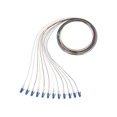 [NKFP91BN1NKM001] Kit de 12 Pigtails con Conector LC, Monomodo 9/125 OS2, 900um, de 1 Metro (3.28 Pies)