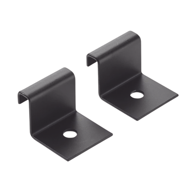 [LVWBB] Kit de Soporte Vertical a Pared, Para Charola Tipo Escalerilla, de Acero, Color Negro