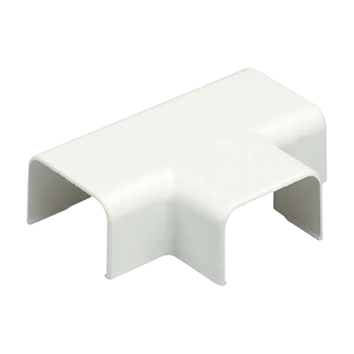 [TF10WH-X] Accesorio en T, para uso con canaleta LD10, material ABS, Color Blanco