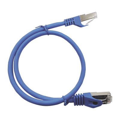 [LPSTP6A700BU] Patch Cord Cat6A 10G Blindado 7.0 Metros (22.96 Pies) Azul