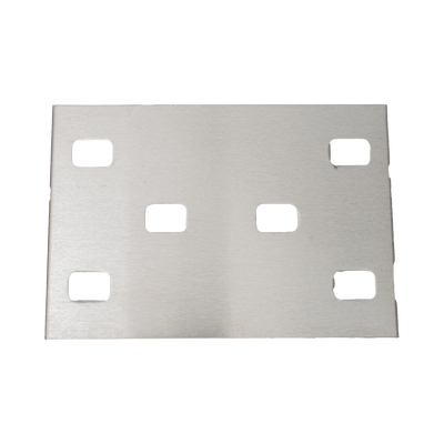 Cople para Uniones de Escalera de Aluminio / Plano / Peralte 3 1/4 / Incluye Tornilería