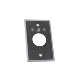 Tapa rectangular aluminio para contacto de 40.3 mm, tipo RR a prueba de intemperie.