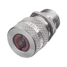 Conector de cable, de aluminio macho recto, .50 - .63 , 1/2.