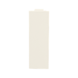 Unión recta de tapa, para uso con canaleta T70, Material PVC Rígido, Color Blanco
