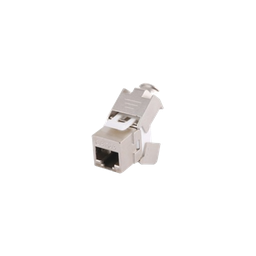 Módulo Jack Keystone Cat5e Blindado (STP) sin Herramienta (Toolless)