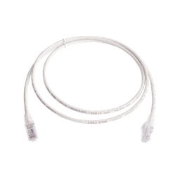 Patch Cord MC6 Modular Cat6 UTP, CM/LS0H, 1.52 Metros (5 Pies), Color Blanco, Versión Bulk (Sin Empaque Individual)