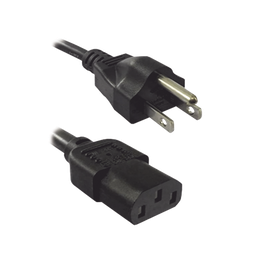 Cable de Poder para Contacto Empotrable TH-CDE-USB-N, 10 A, 125 V