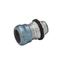 Conector de Compresión Impermeable aislado de Acero Galvanizado para Pared Delgada de 3/4 .