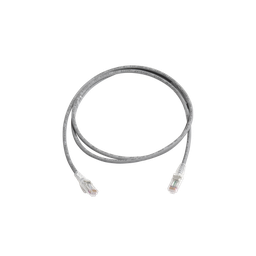Patch Cord MC6 Modular Cat6 UTP, CM/LS0H, 1.52 Metros (5 Pies), Color Gris