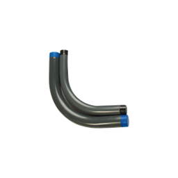 Codo Conduit Rígido de Aluminio de 1 (25.4 mm) / Recubierto de PVC / Interior de Uretano.