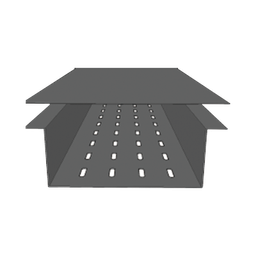 Tapa para fondo perforado de 9 Perfil Z