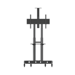 Soporte de Pantalla con Ruedas / Compatible con Monitores de 55a 90 / Base para Colocar Accesorios Adicionales / Vesa 200*200 - 800*500/ Carga máxima: 90.9Kg (200Lbs)