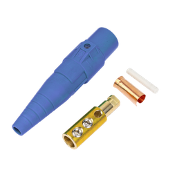 Conector Camlock Macho / 400 Amperes / 600V AC / Sección Cable 50-95 mm² / Abrazadera Compresión / Plástico Ingeniería / Múltiples Colores