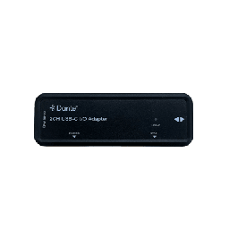 Extensor de Audio Dante® 2CH USB-C I/O Adapter | HDMI 1.4 | 4K@30Hz | Audio 7.1CH HD | USB-C | PoE | Dante® Controller | Latencia Configurable 1-5ms | ESD Protección IEC 61000-4-2