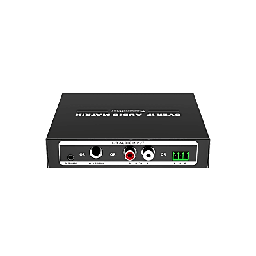 Extensor de Audio sobre IP | PCM 2.0 | 120 m | Matriz Flexible 1 a 1 / 1 a N / N a N | Interfaces Profesionales | Protección ESD | Solo Transmisor