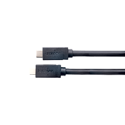Cable USB 3.2 GEN-2 Full Featured | USB-C (M) a USB-C (M) | Active | 10 Gbps | 100W PD | 4K@60 | Ethernet 1 Gbps | K-Lock
