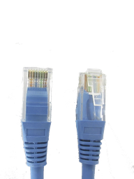 SAXXON P63UA - Cable patch cord UTP 3 metros / CAT 6 / Color azul