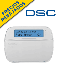 DSC HS2LCDN - Teclado Cableado LCD Alfanumérico de 32 caracteres admite 128 zonas compatible con NEO