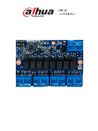 DAHUA ARM708-RS - Modulo de Expansion de 8 Canales/ RS485/ Compatible con Panel ARC3008C