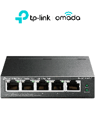 TP-LINK - TL-SG1005LP - Switch de escritorio Gigabit de 5 puertos con 4 puertos PoE+