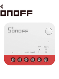 MINI INTERRUPTOR ON/OFF  ZIGBEE PARA PERSIANAS SONOFF MINI-ZBRBS  COMPATIBLE CON  HUB ZIGBEE / CARGA DE 1 AMP MAXIMO