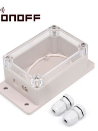 CARCAZA IP66 IMPERMEABLE COMPATIBLE CON EQUIPOS SONOFF BASIC, SONOFF RF Y B10 DUOSMART