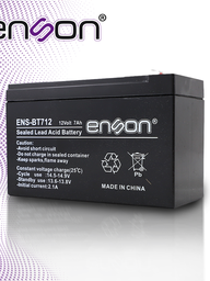 BATERIA DE RESPALDO ENSON ENS-BT712 12VDC 7A BASE PLOMO-ACIDO PARA FUENTES DE PODER Y SISTEMAS DE RESPALDO