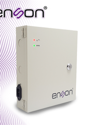 FUENTE DE PODER TIPO CAJA ENSON PSB-1209 12VDC 10A 9 CANALES DE 1.1A CADA UNO IDEAL PARA CCTV Y CONTROL DE ACCESO