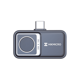 Mini2 V2 - Cámara Termográfica para Smartphone / Resolución IR 256 x 192 (49,152 píxeles) / SuperIR / Rango de -20°C a 400°C / Precisión ±2°C o ±2% / Compatible iOS (Lightning & USB-C) y And